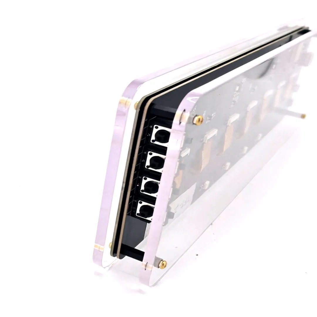 China-OEM Multi-Blockchain Desktop Mini PC Monitor for Bnb, Btc, Eth & Sol with Custom 7X2.4'' LCD Production & Volume Manufacturing Support Stm32