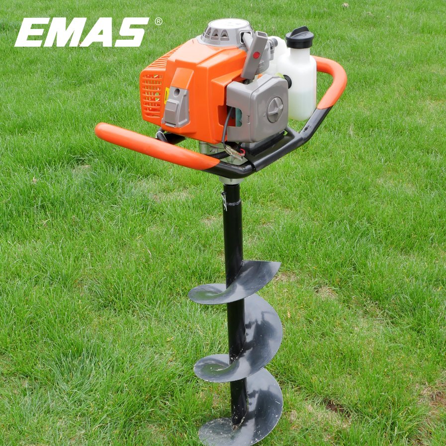63cc 2 Stroke Earth Auger Ice Auger Post Hole Auger Ground Earth Drill