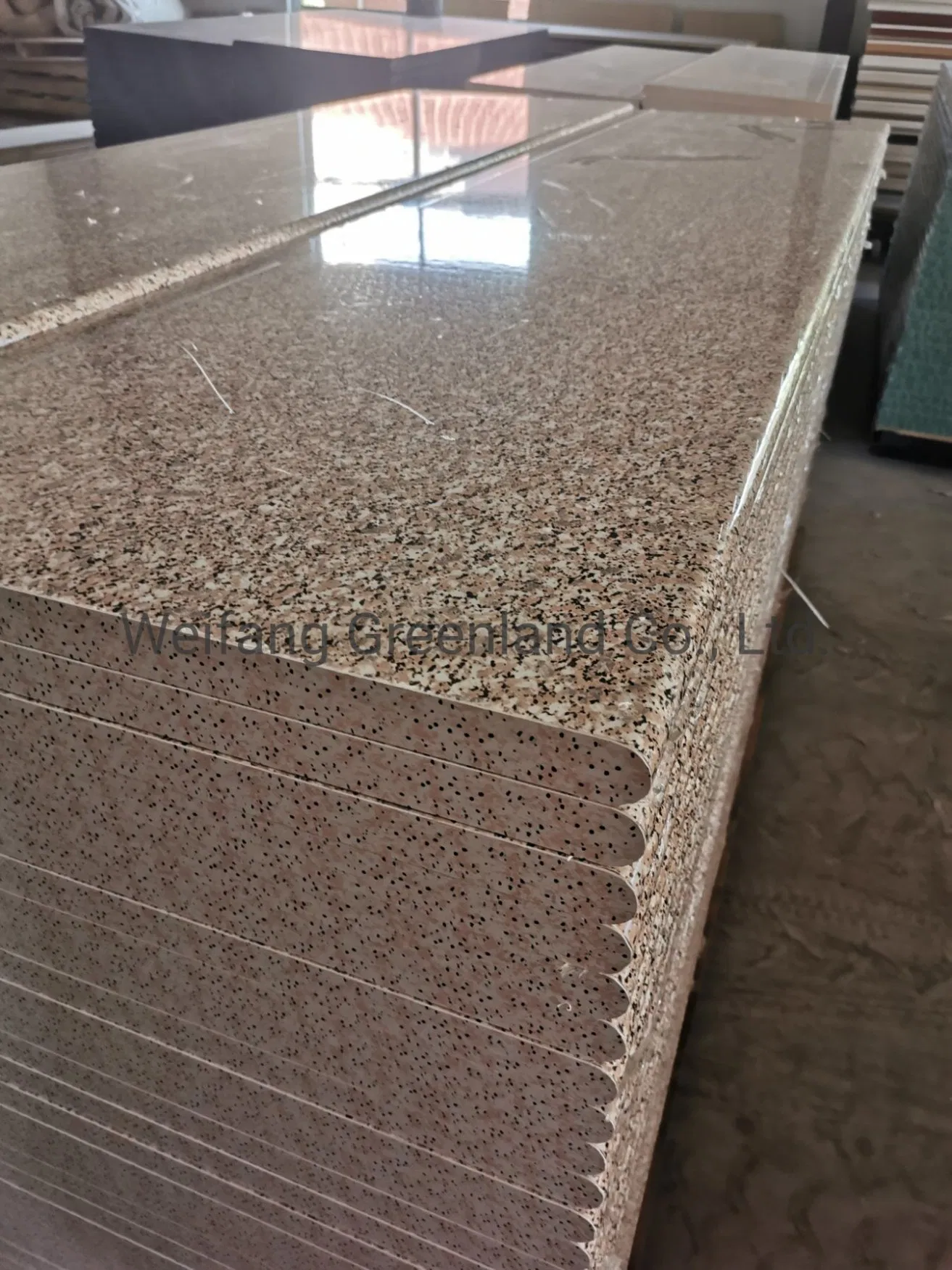 2026 New Design Table Top with HPL Film and Chipboard Inner