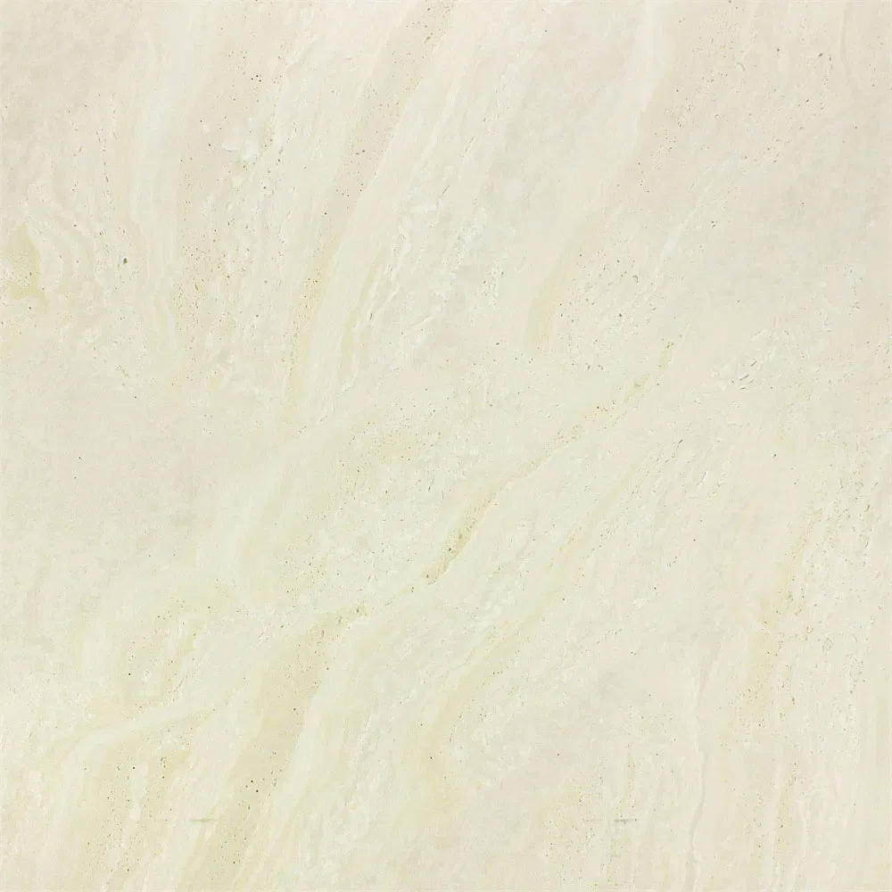 Плитка напольная керамогранит 600x600 мм травертин полированная