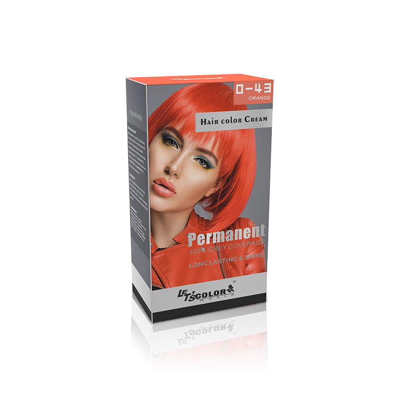 New Design Hair Dye Cream Kit Natural Hairstyle Color Silver Gray Permanent Hair Dye Professional Hair Color Cream