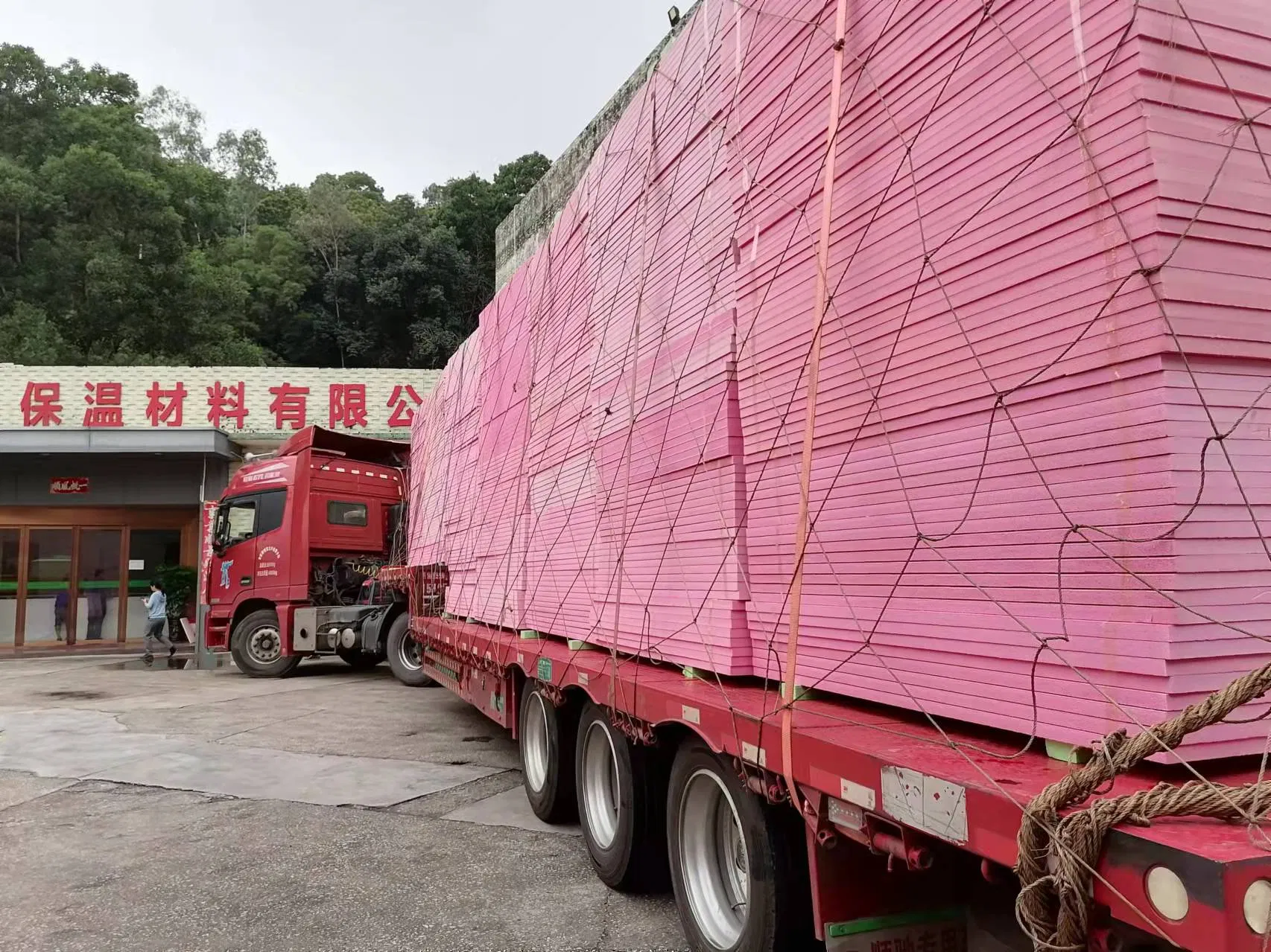 Customize Lightweight Extruded Styrofoam Polystyrene Thickness 60-100mm XPS Foam Board