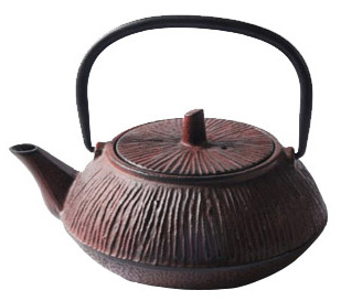 Factory 1.15L Printed High Quality Cast Iron Teapot Teaware