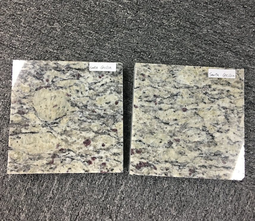 Santa Cecilia Granite/Stone Countertop Wholesale Kitchen Furniture Bathroom Bullnose Vanity/Top