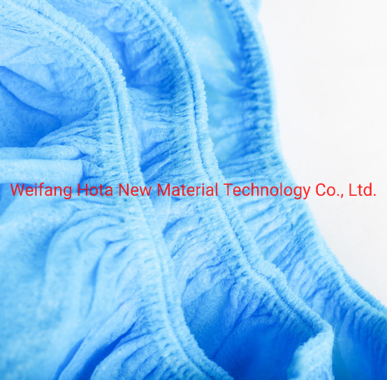 High Quality Washable Antistatic Reusable Antislip Cleanroom ESD Polyester Shoe Cover