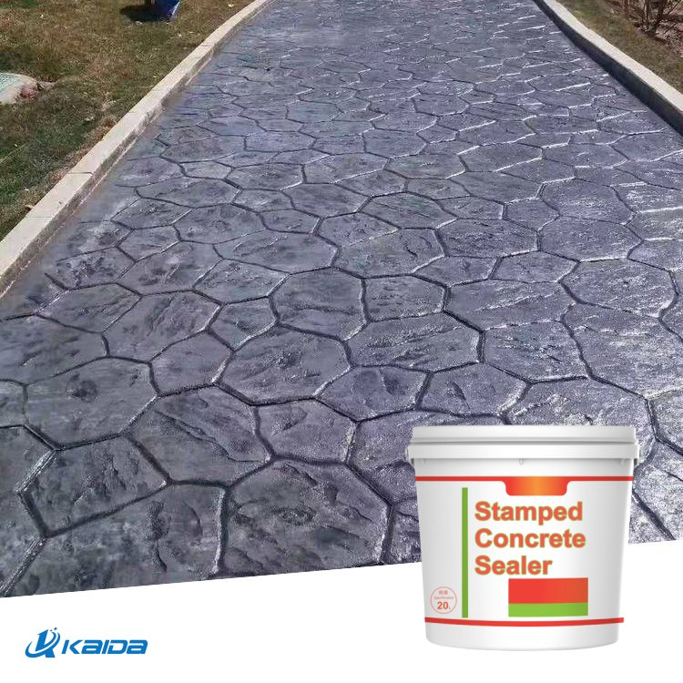 Factory Cheap Colour Water Based Stamped Concrete Sealer Flooring Sealant for Stamped Concrete