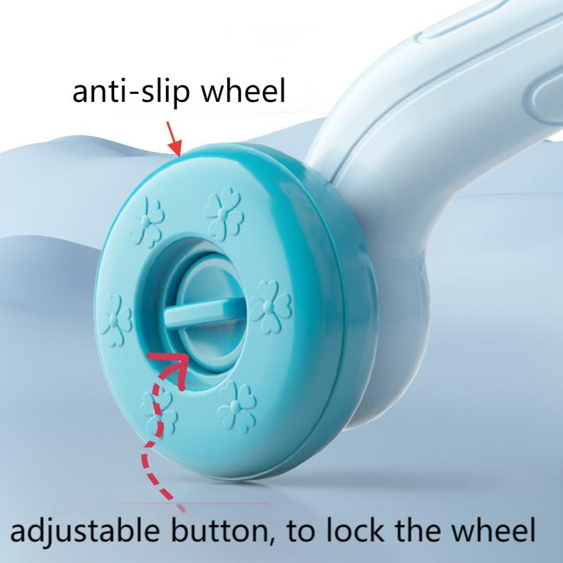 Multifunctional Baby Walker Interactive Push Toy for Toddlers with Music