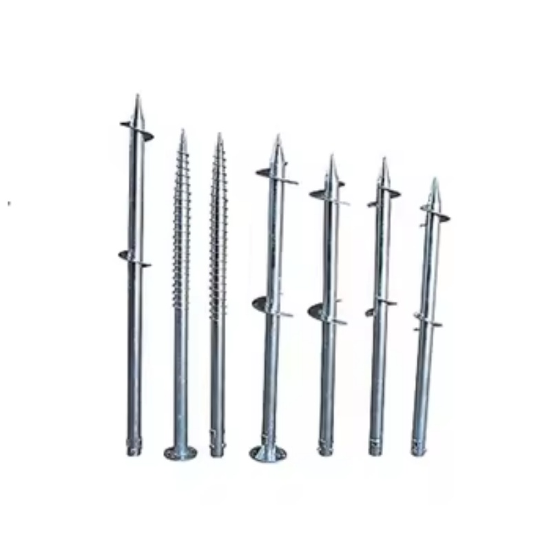 Винтовая свая для фундамента, стальная, оцинкованная