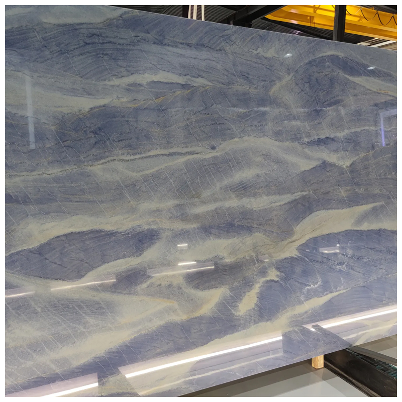 Royal Blue Quartzite Slab for Tiles and Countertops