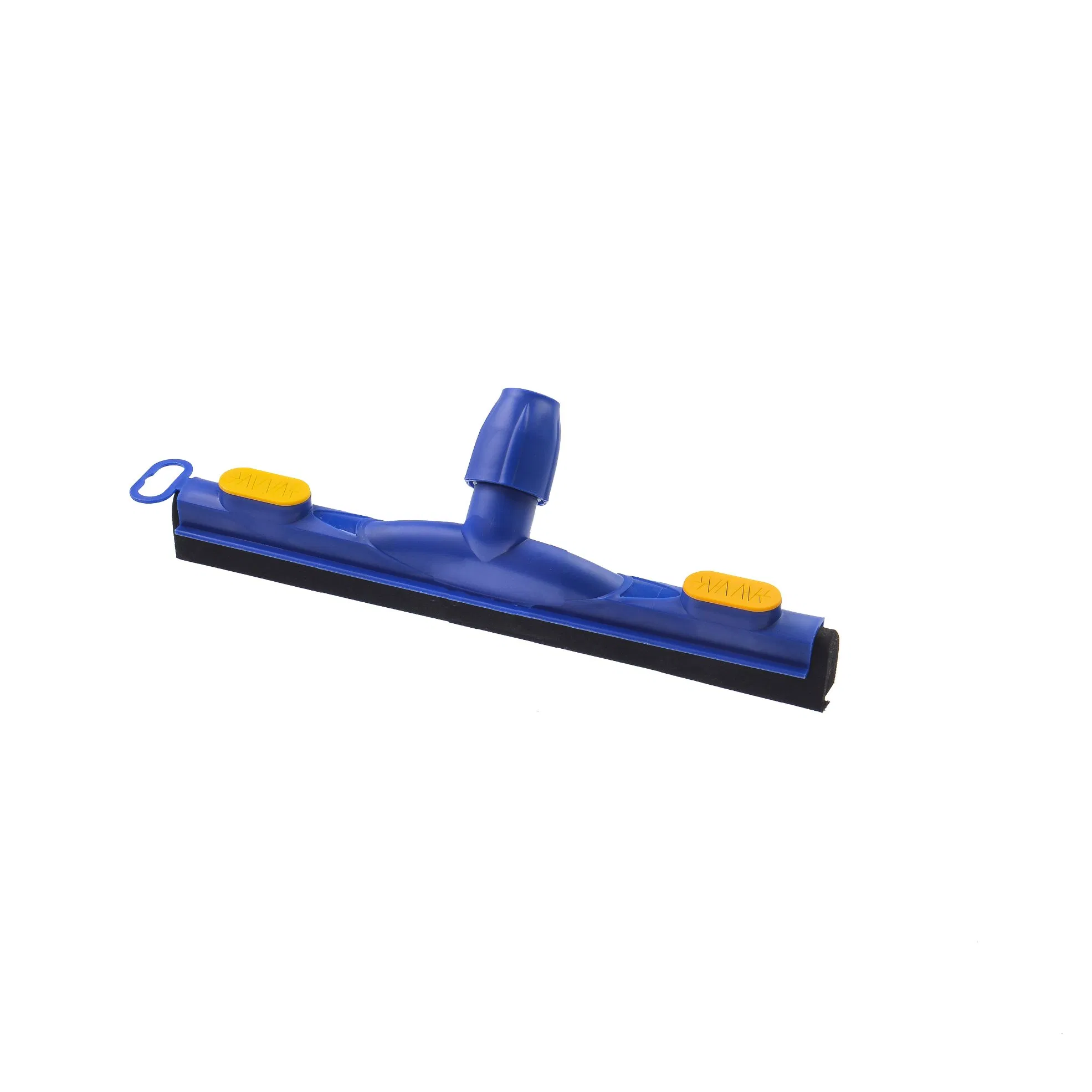 Commercial Plastic Professional Squeegee with Black Dual Moss Rubber, 13-Inch Length