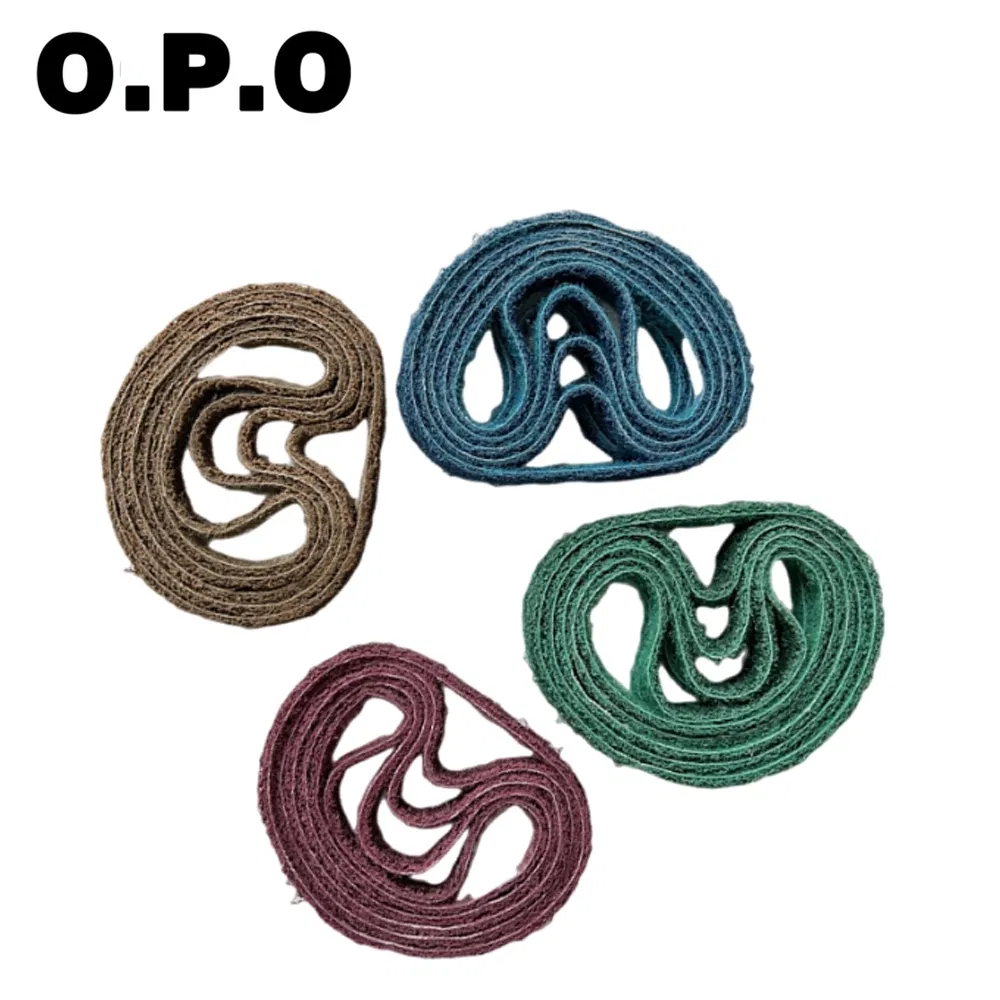 Non-Woven Nylon Abrasive Belt for Metal Polishing & Satin Finish