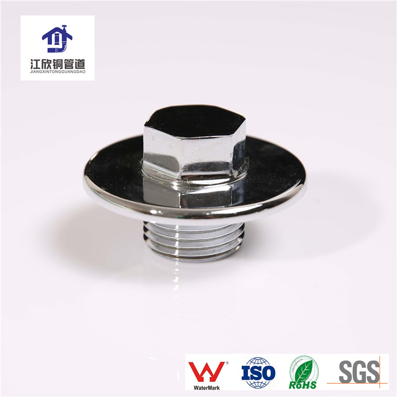 Brass Chrome Nickel Plating Equal & Reducer Plumbing Pipe Tee