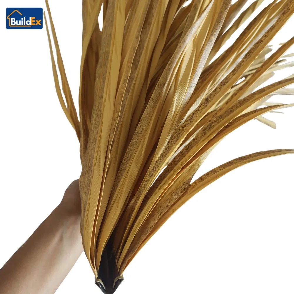 UV Protect Synthetic Artificial Palapa Leaf Thatch for Beach Hotel Resort Roof Decoration