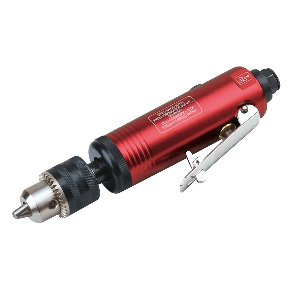3/8 Inch Reversible Straight Pneumatic Air Drill