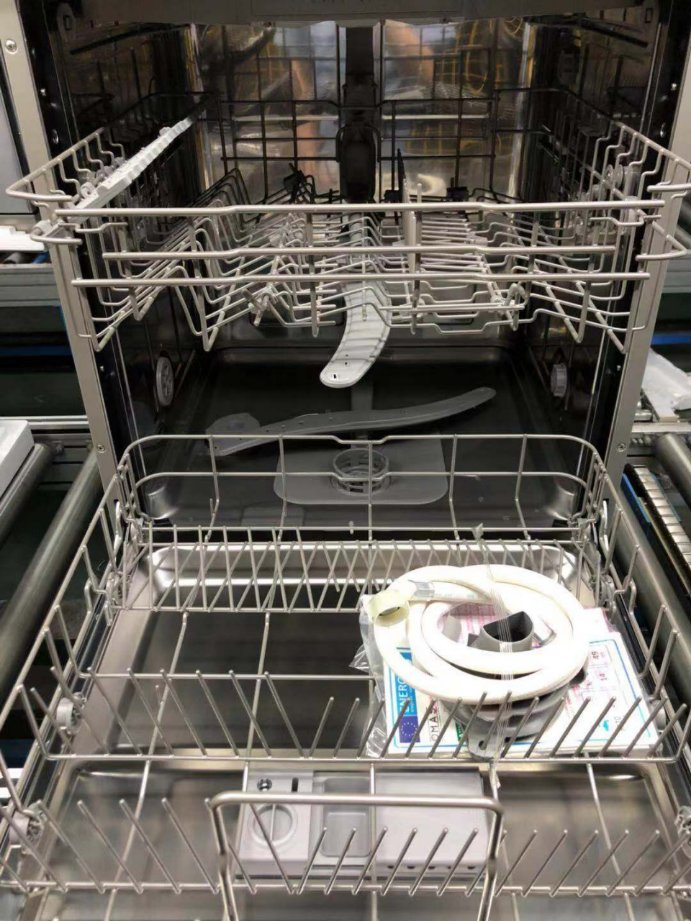 Smeta Home Use 60cm Width 12 Place Setting Automatic Fully Built in Dishwasher