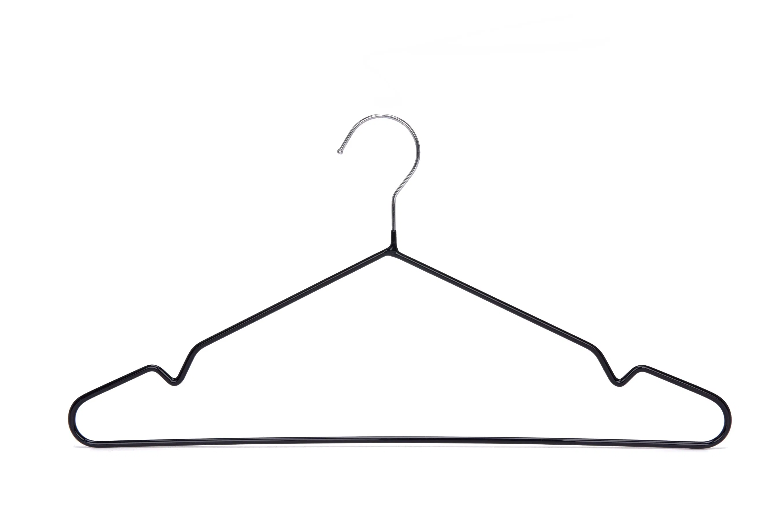 Wholesale Colorful Non-Slip PVC Coated Wire Metal Hanger