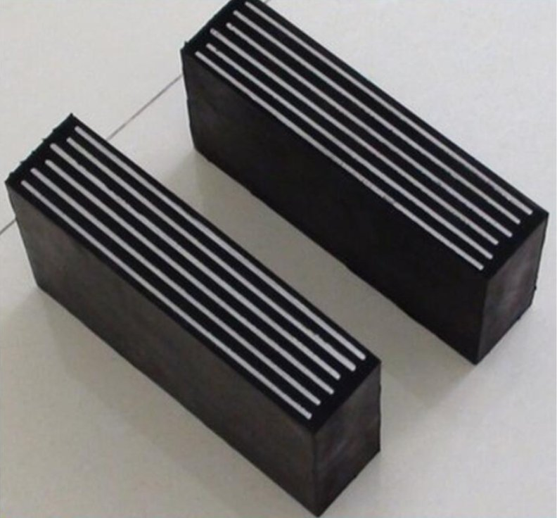 Laminated Elastomeric Natural Rubber Bridge Bearing Building Pad Isolation Seismic