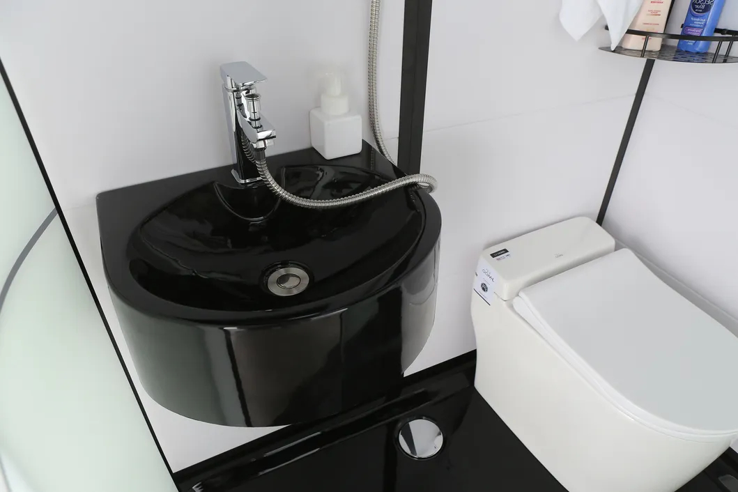 Walk in Shower Enclosure All in One Bathroom Prefab Toilet Bathroom