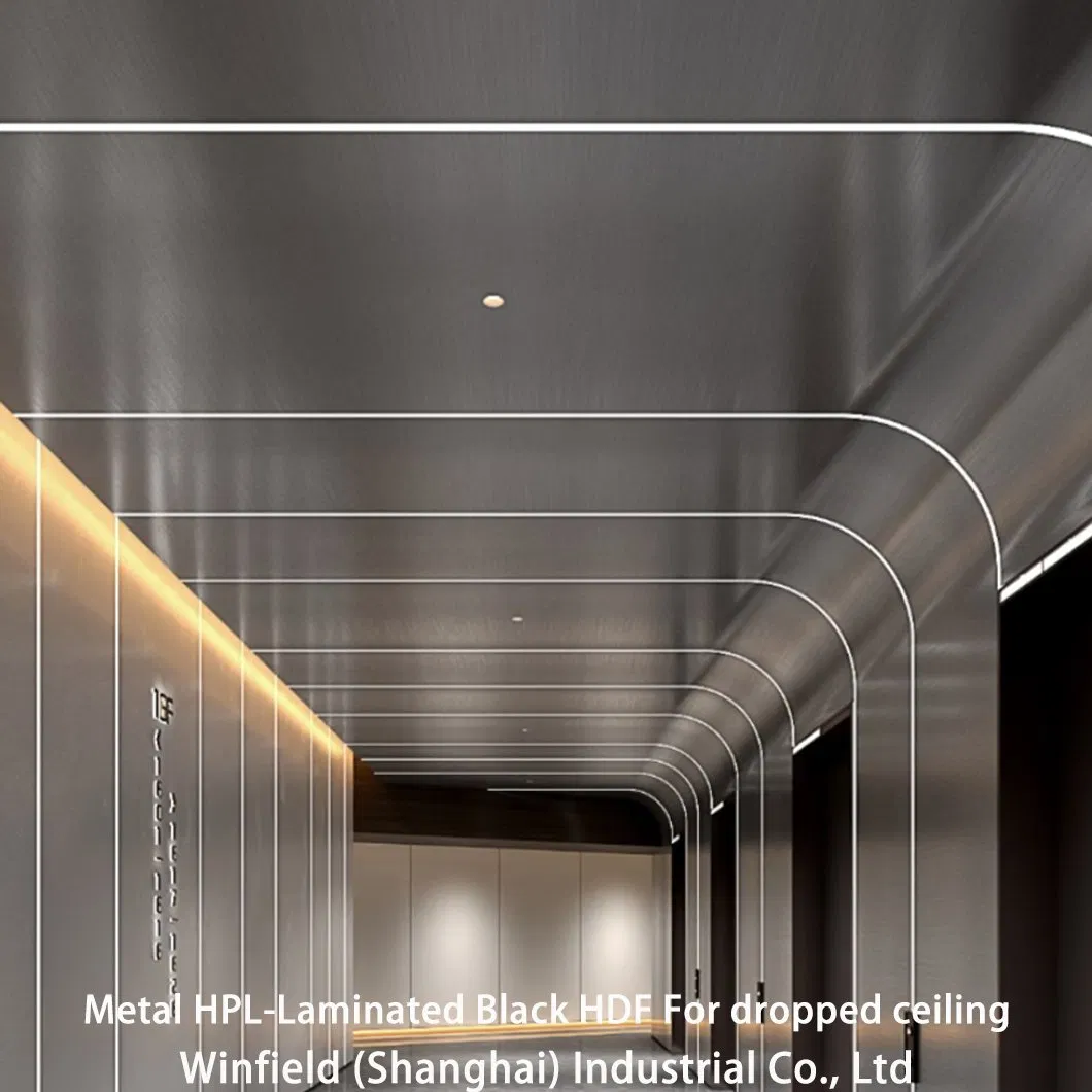 Metal HPL Panel HPL Interior Wall Cladding Panel HDF Processing