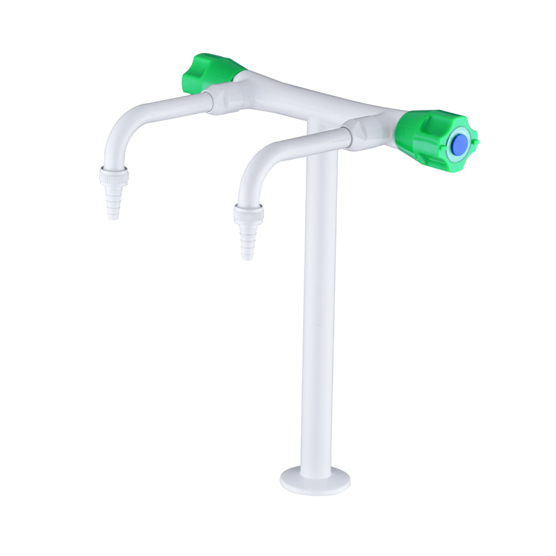 Лабораторный кран двухходовой Premium для мебели