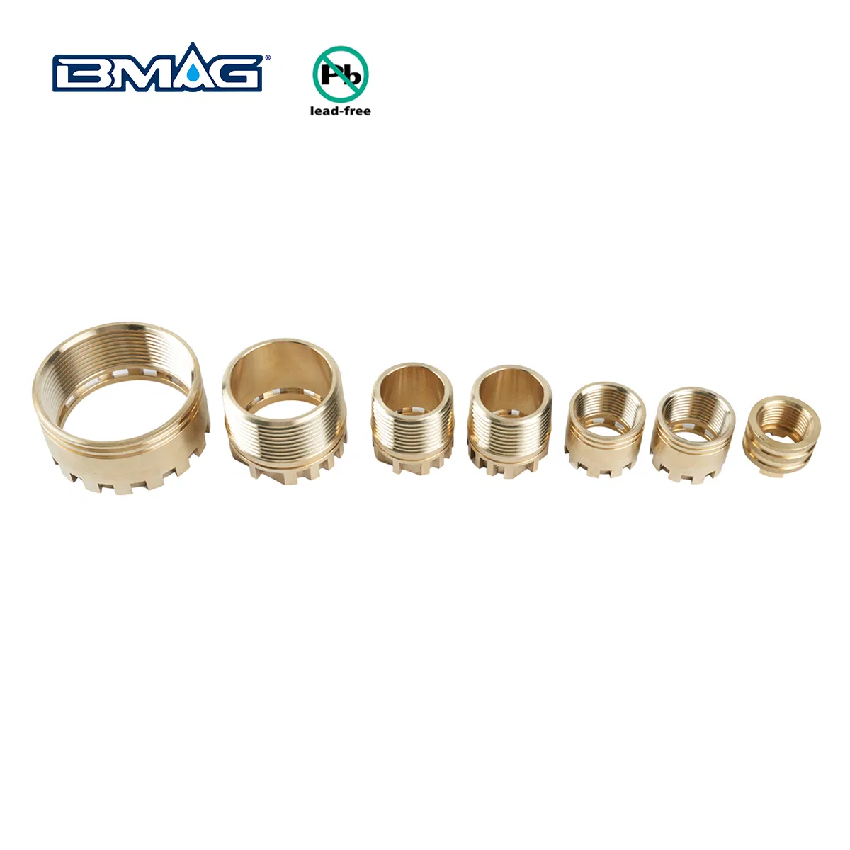 Bmag Lead Free Brass PPR Inserts Threaded Insert Nuts Easy Installation