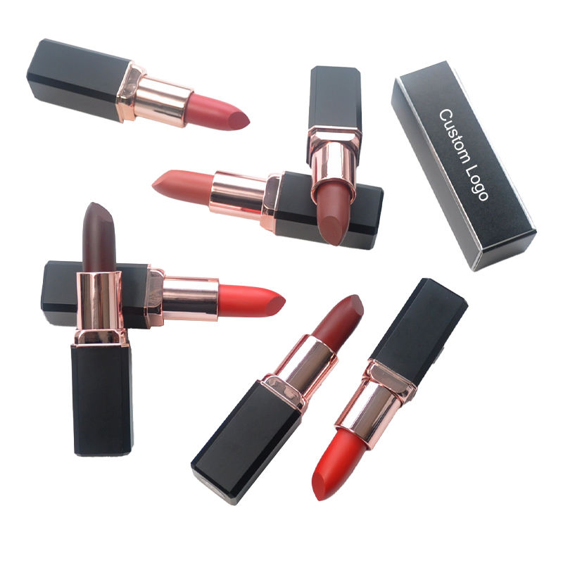 Hot Selling Matte Lipstick Private Label Waterproof Luxury Nude Lipsticks