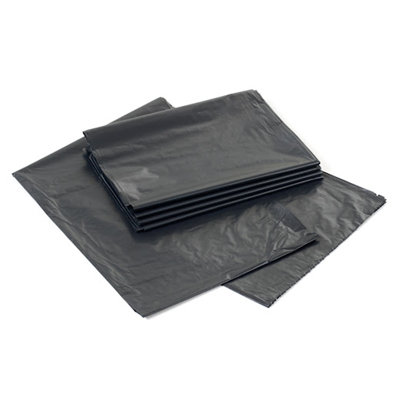 Custom Made Factory Price Black 45gallon Plastic Restaurant Kitchen Cleaning Rubbish Trash Liner Contractor Packaging Garbage Bag