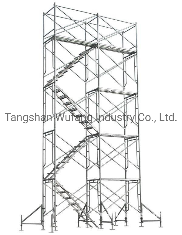 Escaleras Metalicas Precios Scaffolding Ladder Step Ladder Steel Staircase with Handrail