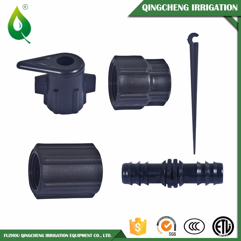 Drip Barbed Connector Elbow Black Pipe Fitting