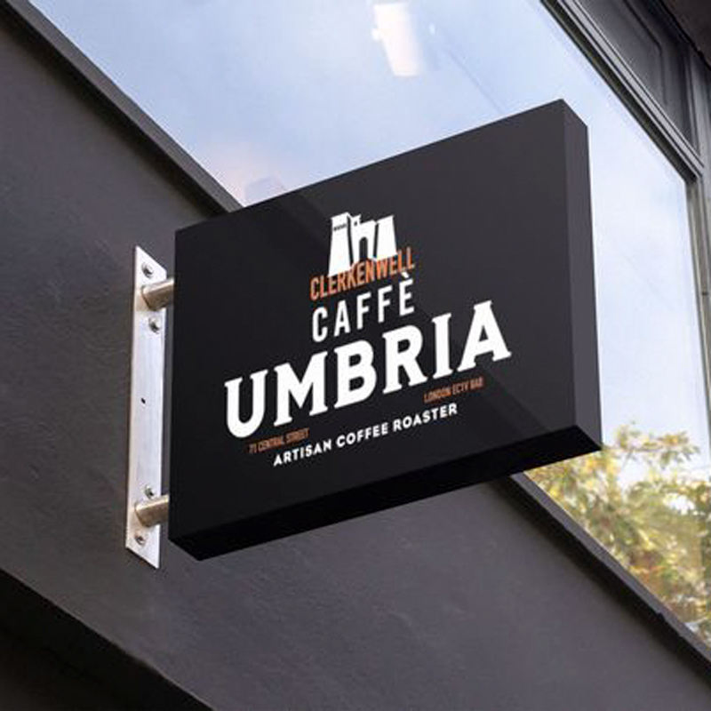 Custom Size Outdoor LED Square Oval Light Box Acrylic Advertising Light Box