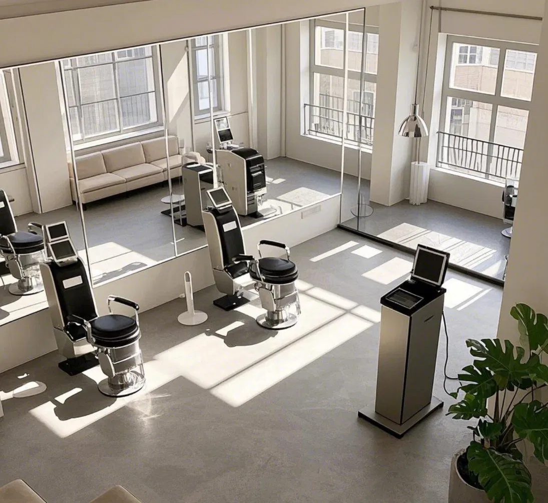 Алюминиевые зеркала 4-8 мм с фацетом, цветные