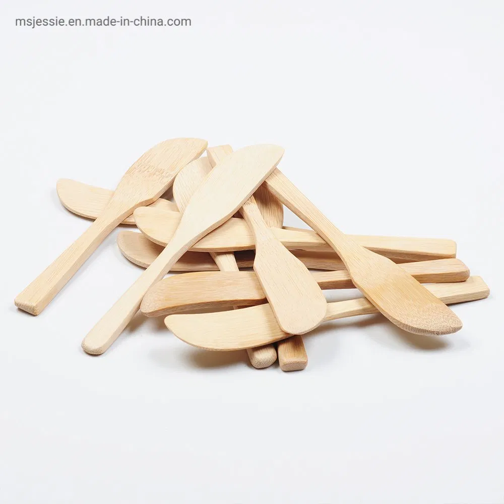 Bamboo Bread Knife Hotel Disposable Eco Friendly Bread Cutting Knife