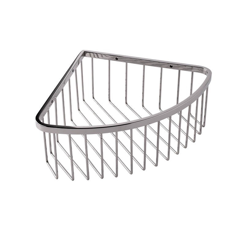 Угловая полка для ванной из нержавеющей стали