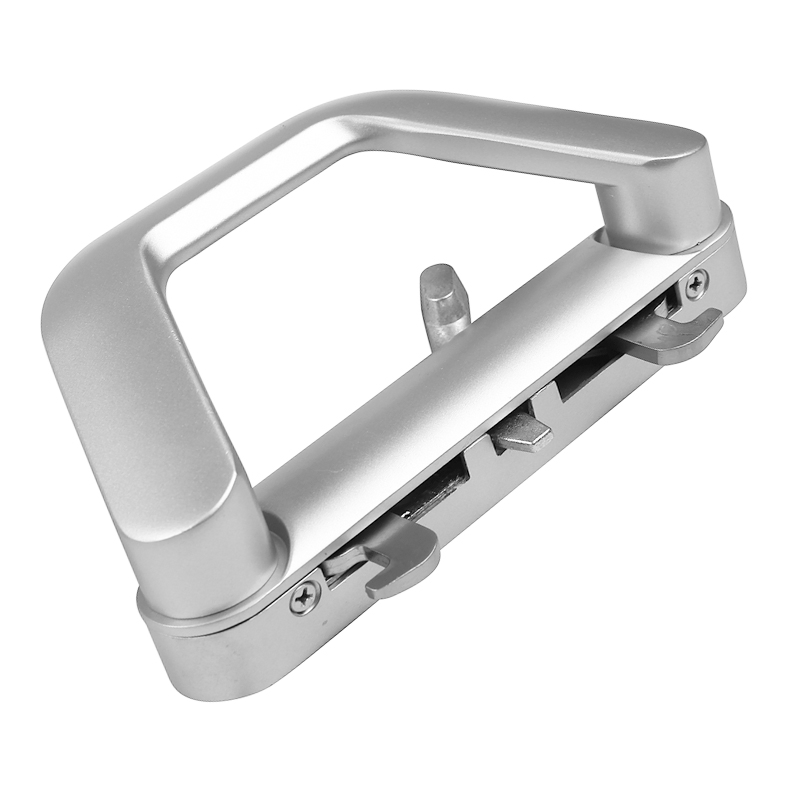 Triangle Shape Aluminum Sliding Door Handle Lock