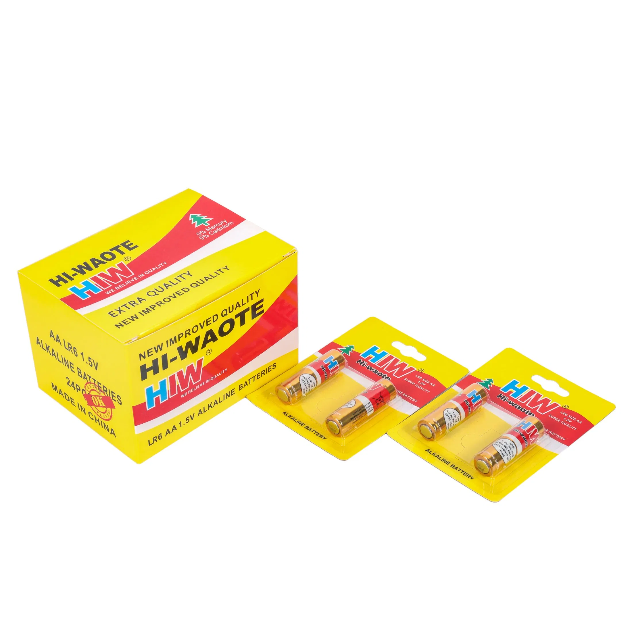 Батарейки AA алкалиновые HIW LR6 для игрушек