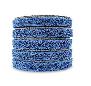 Clean and Strip Disc Fiber Backing for Rust Removal