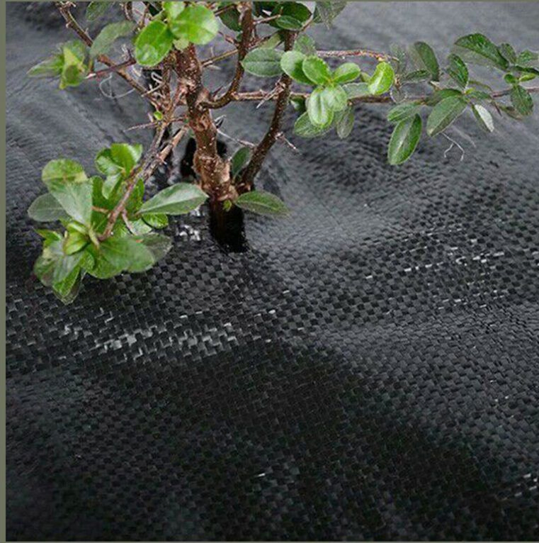 PE Black Agricultural Landscape Weed Barrier Control Mat for Garden