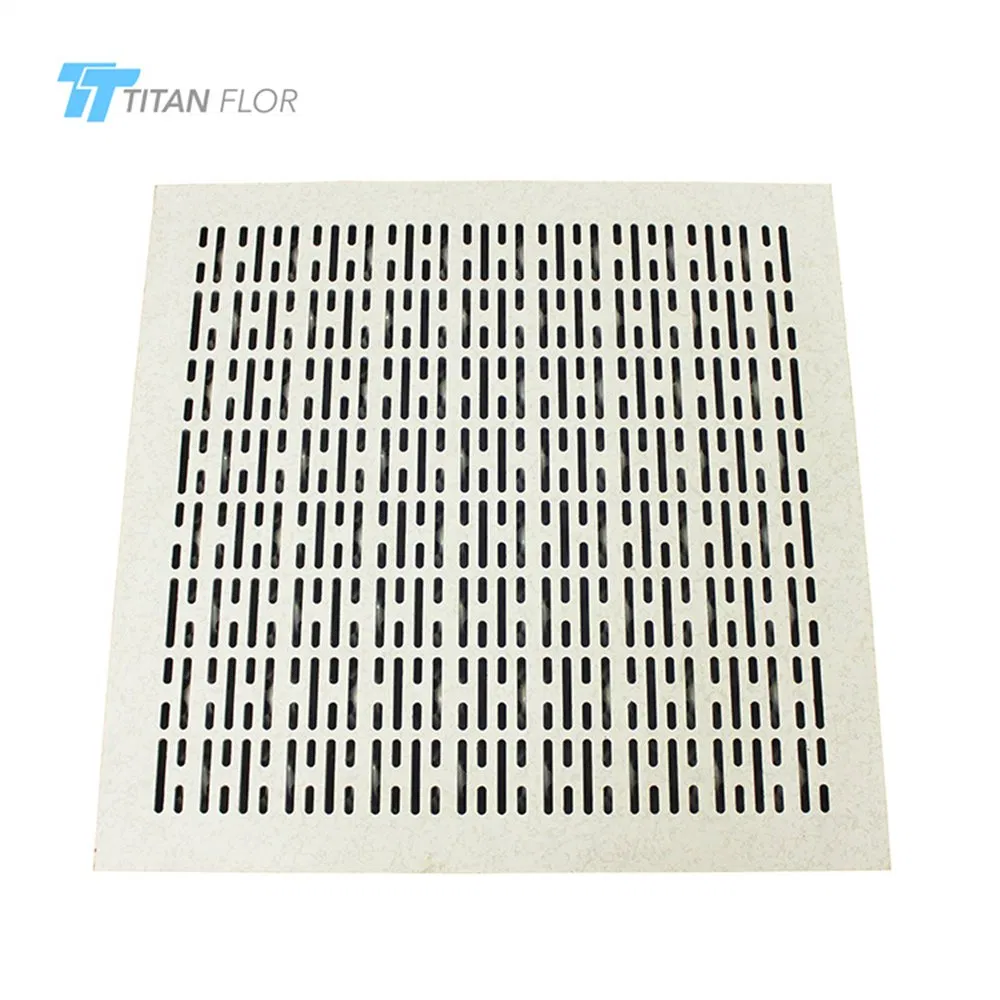 Перфорированные антистатические панели TitanFlor 600x600 мм