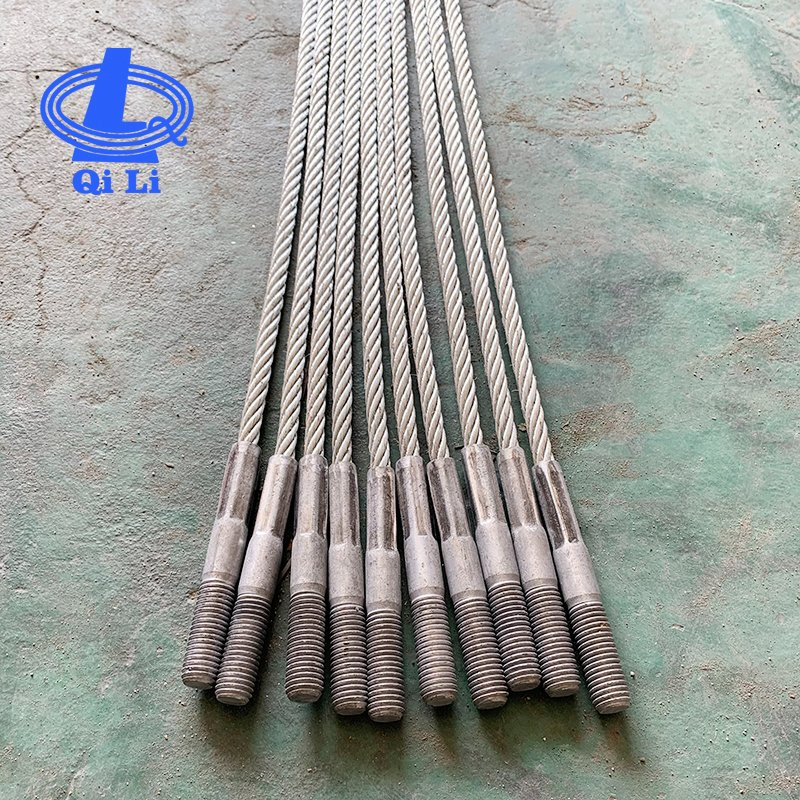7X19 Galvanized Steel Wire Rope Guardrail Fence Cable