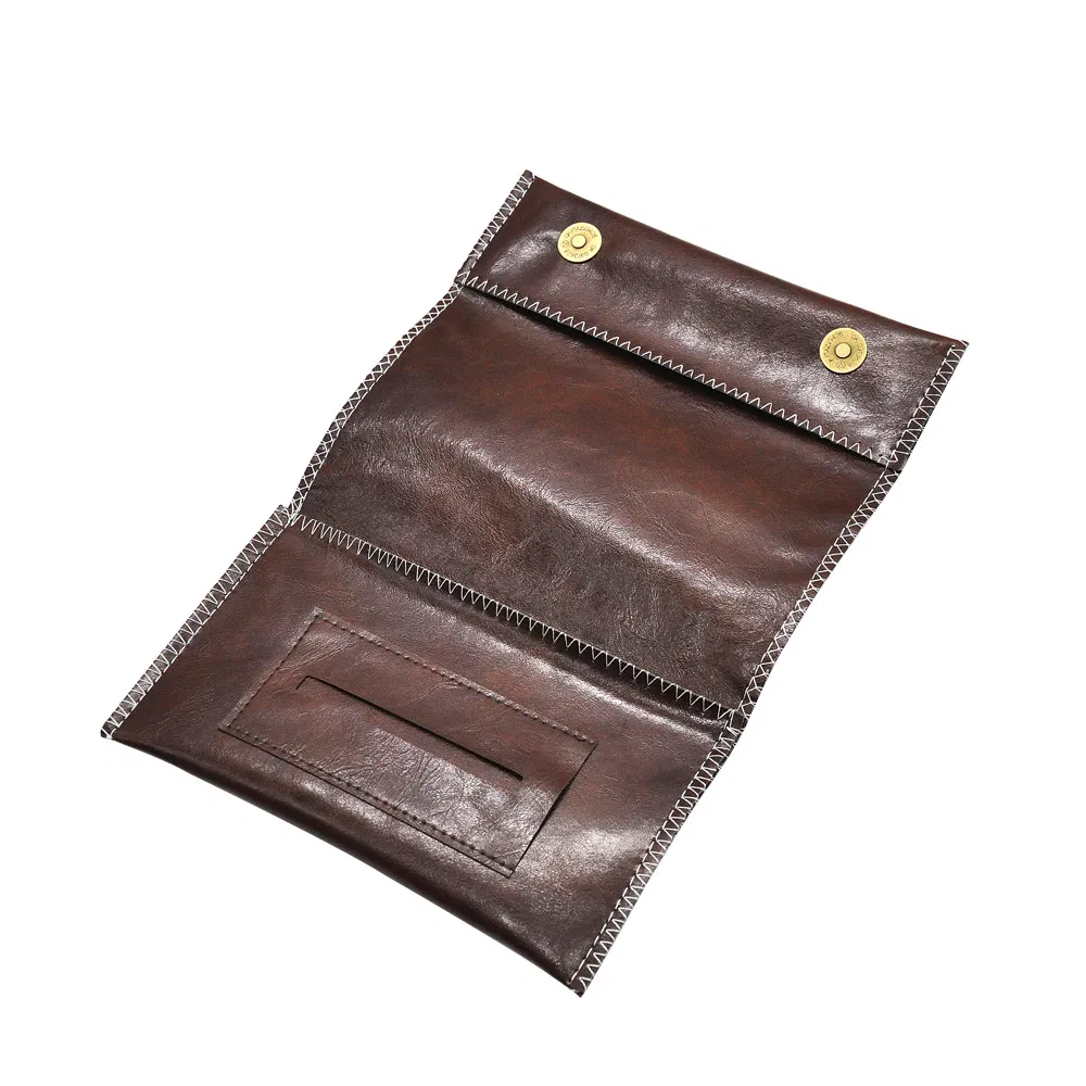 High Quality Tobacco Bags Three-Layer Soft Leather Waterproof Tobacco Pouch