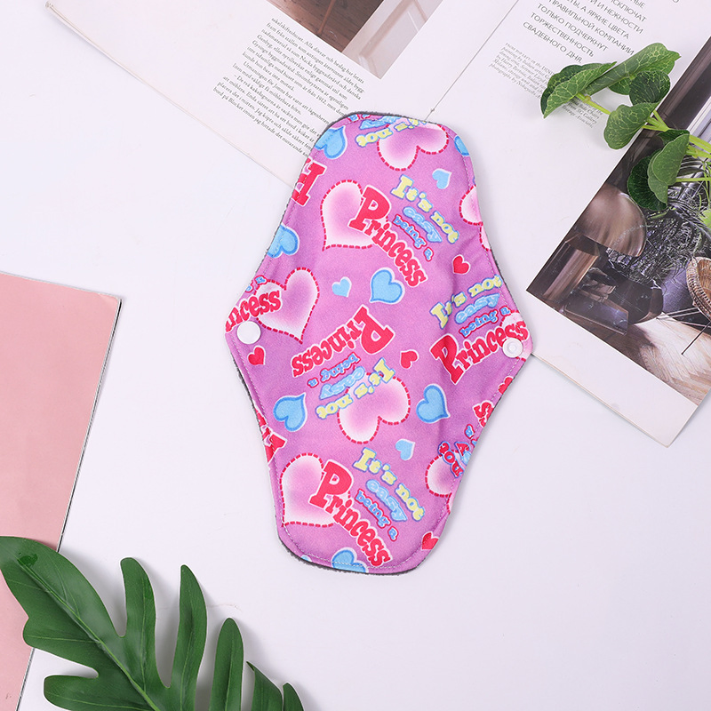 Customized Natural Organic Reusable Cotton Sanitary Napkin for Women