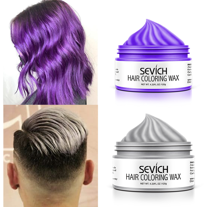 Private Label Temporary Hair Color Wax Professional Hair Dye for Men Women