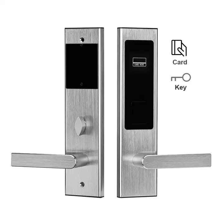 Electronic Hotel Room Door Lock Smart Access Control RFID Key Card Door Lock