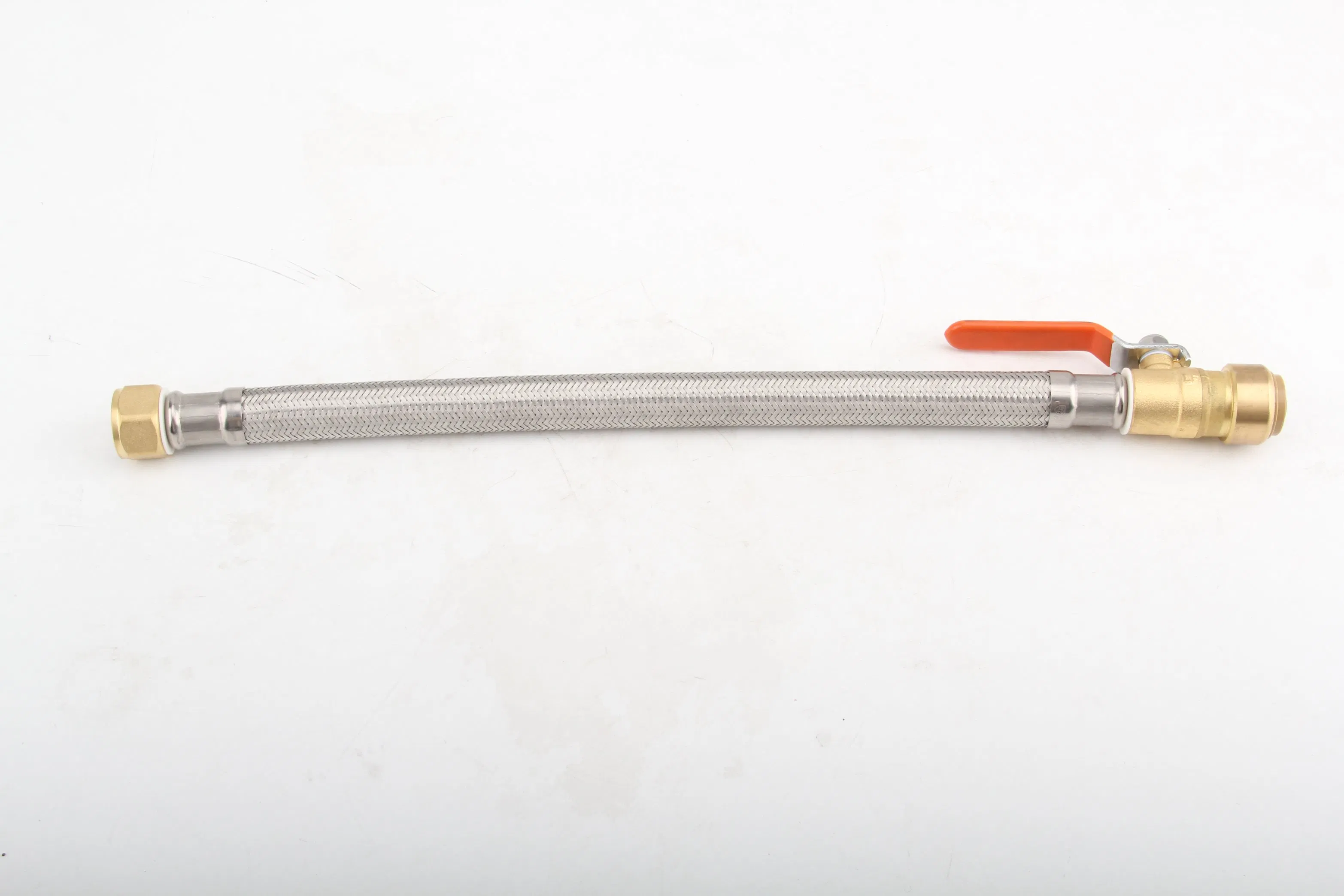 Quick-Connect Brass Compression Fitting Water Supply Connector