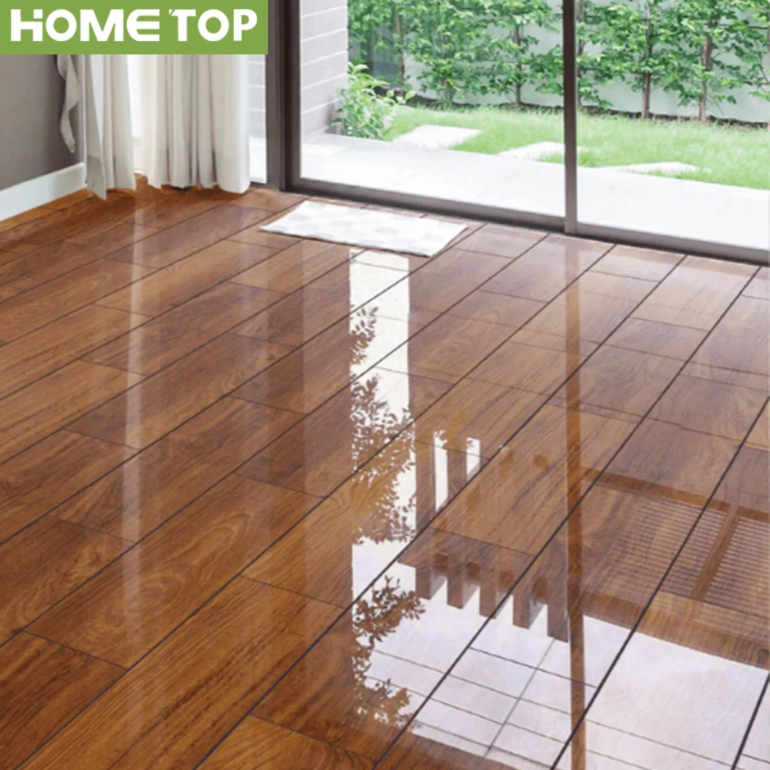 Водостойкий ламинат глянцевый 8-12 мм AC4, экологичный