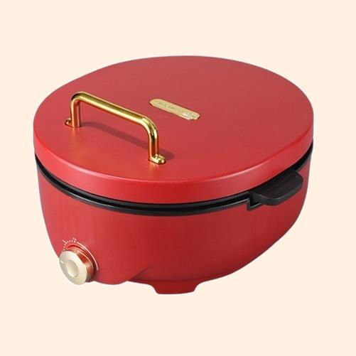 Detachable Multifunction Pizza Making Machine Electric Grill Fry Pan 1800W