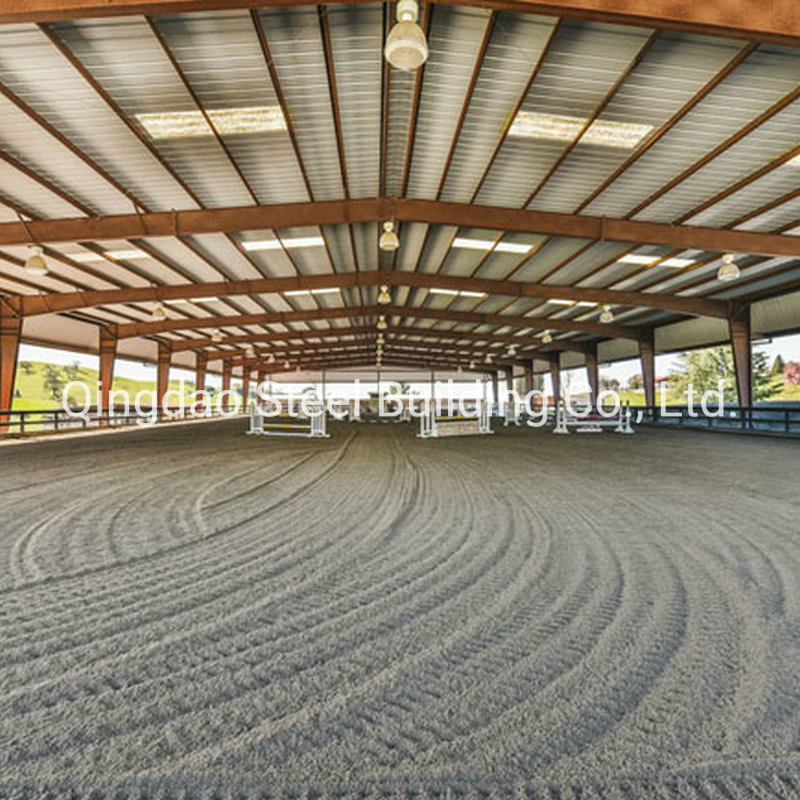 Prefabricated Steel Structure Building Steel Horse Riding Arena Equestrian Buidling