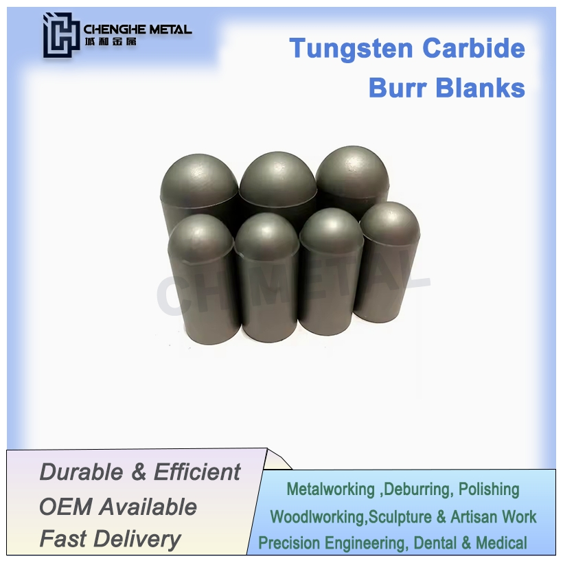 Long-Life Tungsten Carbide Burr Blanks Designed for Industrial Molding and Tool Repair