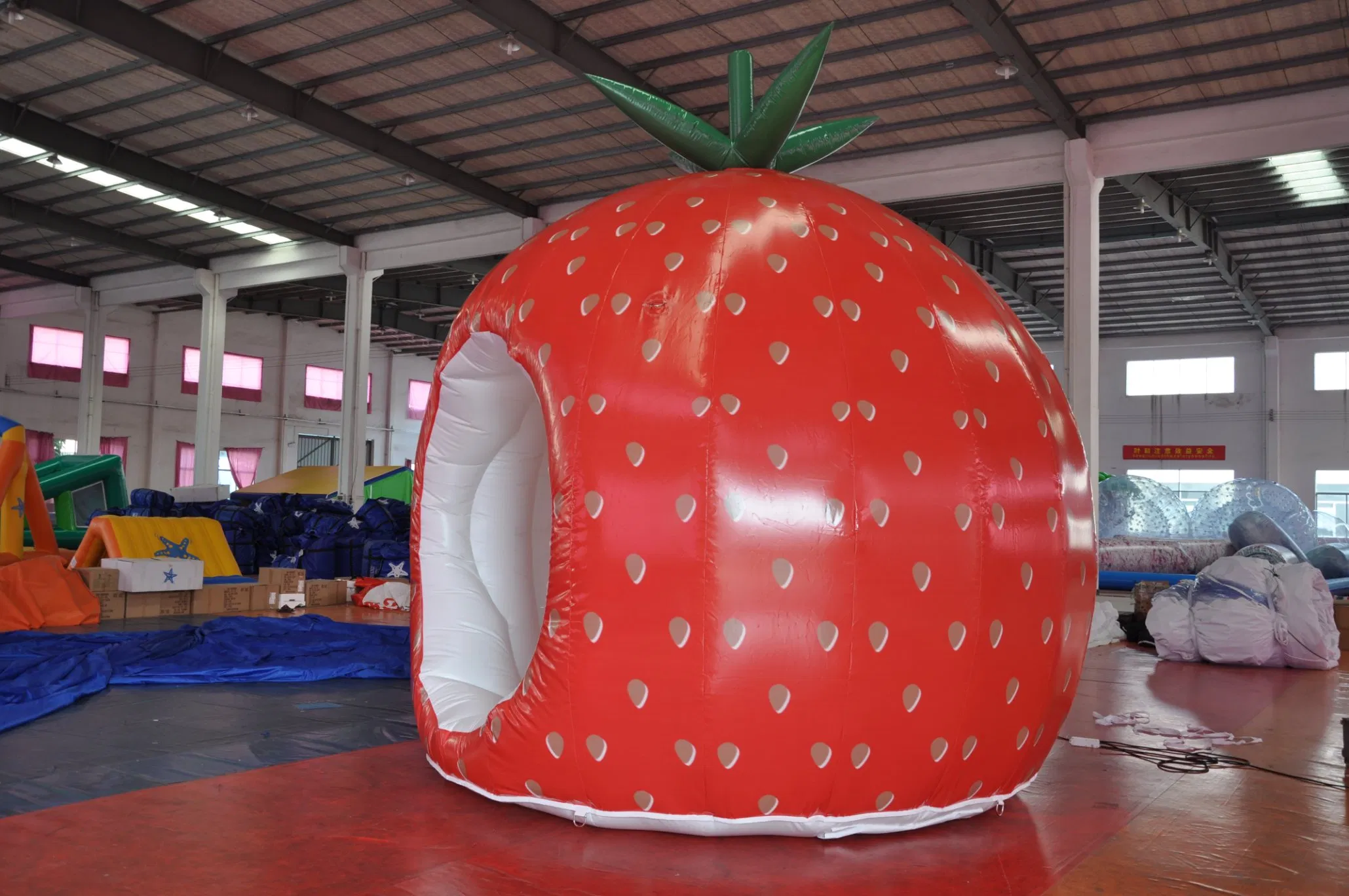 Red Strawberry Inflatable Party Tent