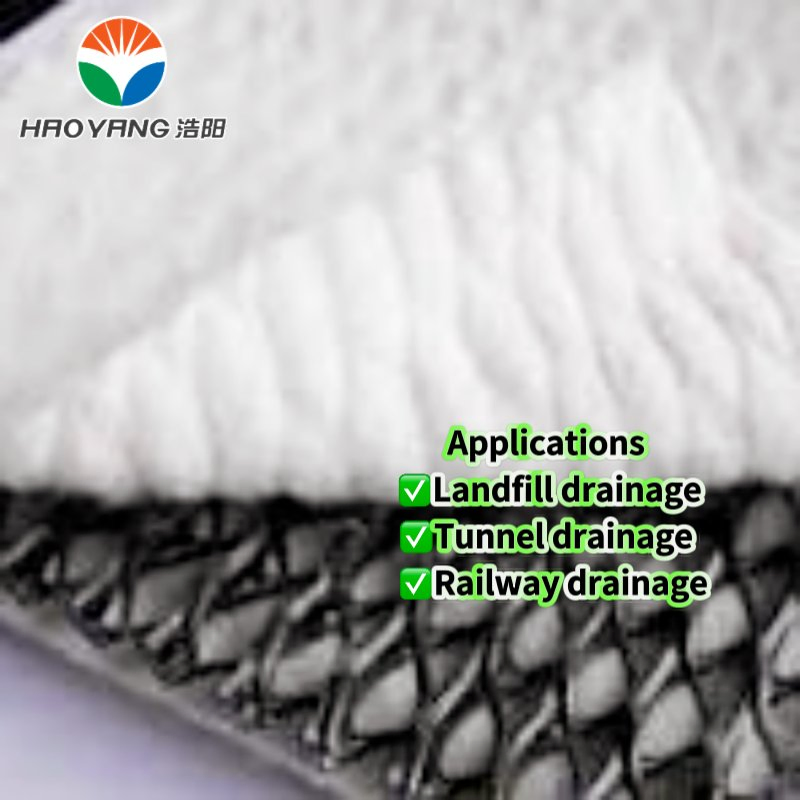 HDPE 6m Width Composite Geonet for Railway Drainage
